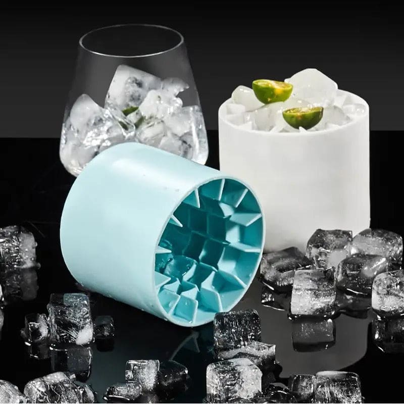 Mini Silicone Ice Bucket, Squishy Ice Cube Bucket, Quickly Freeze Silicone Ice Maker Ice Cup, Cylinder Ice Tray, Easy Release Press Type Ice Grid for Home Camping Travel, 3D Cylinder Silicone Ice Cube Tray, Decompress Ice Lattice Mini Silicone Ice Bucket, Squishy Ice Cube Bucket, Quickly Freeze Silicone Ice Maker Ice Cup, Cylinder Ice Tray, Easy Release Press Type Ice Grid for Home Camping Travel, 3D Cylinder Silicone Ice Cube Tray, Decompress Ice Lattice